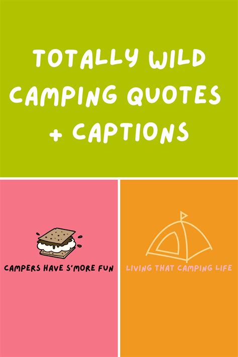 Wild Camping Quotes Outdoor Captions Darling Quote