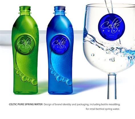 Celtic Pure Spring Water Design Of Brand Identity And Packaging