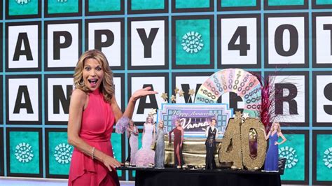 Vanna White Celebrates Years On Wheel Of Fortune Abc News