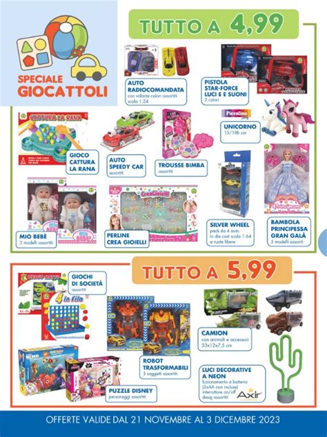 Volantino MD Discount Natale 2023 Offerte Giocattoli GBR