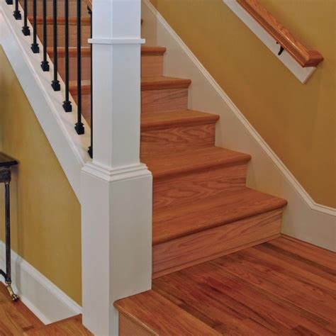 Red Oak Stair Treads And Risers Stair Designs