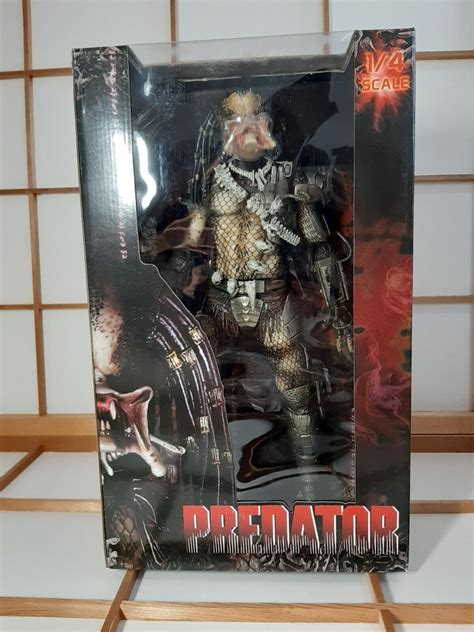 Neca Predator Scale Unmasked Open Mouth Predator Reel Toys Rare Ebay
