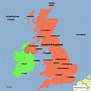 StepMap - Vereinigtes Königreich - Landkarte für Großbritannien