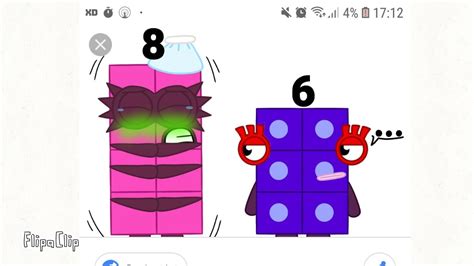 Numberblocks 8 And 6 ♥️ 😍😍😍 Youtube