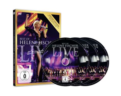 Helene Fischer Best Of Live So Wie Ich Bin 2 Cds Und 1 Dvd Jpc