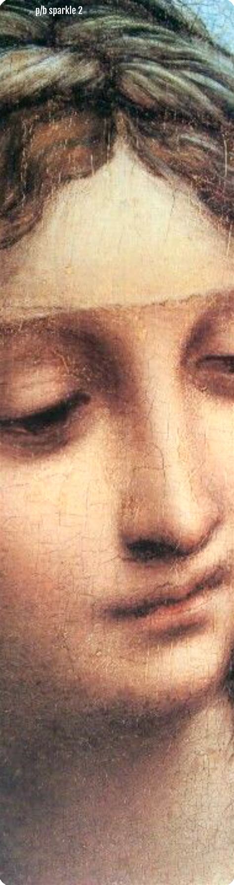 Leonardo Da Vinci 1452 1519 The Madonna Of The Yarnwinder Detail