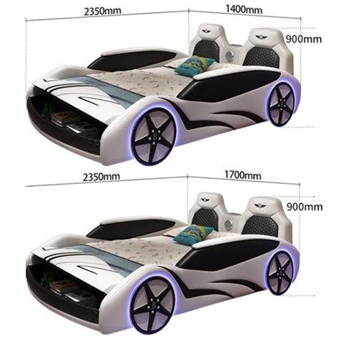 These Adult Race Car Beds Can Fit Queen And King Size Mattresses
