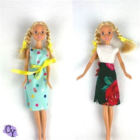 How To Make Doll Clothes No Sewing Required With 2 Free Patterns