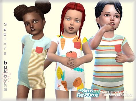 Kombidress Toddler By Bukovka At Tsr Sims 4 Updates