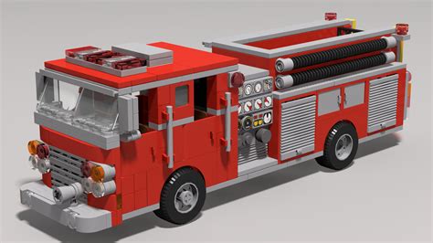 Lego Ideas American Fire Truck Pumper