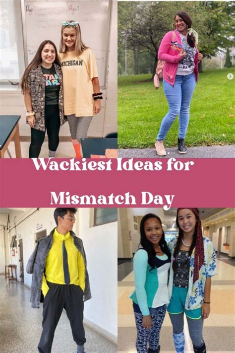 35 Wackiest Ideas For Mismatch Day Momma Teen