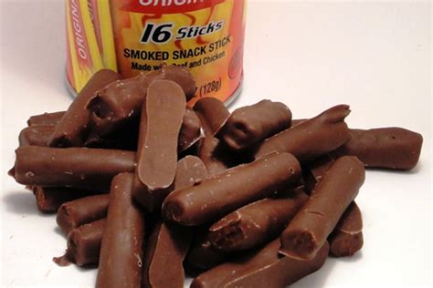 Snap Into A Chocolate Covered Slim Jim