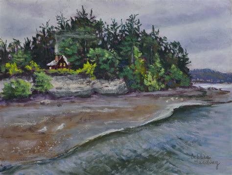 Painting Whidbey Island Welcome Original Art By Debbie Harding