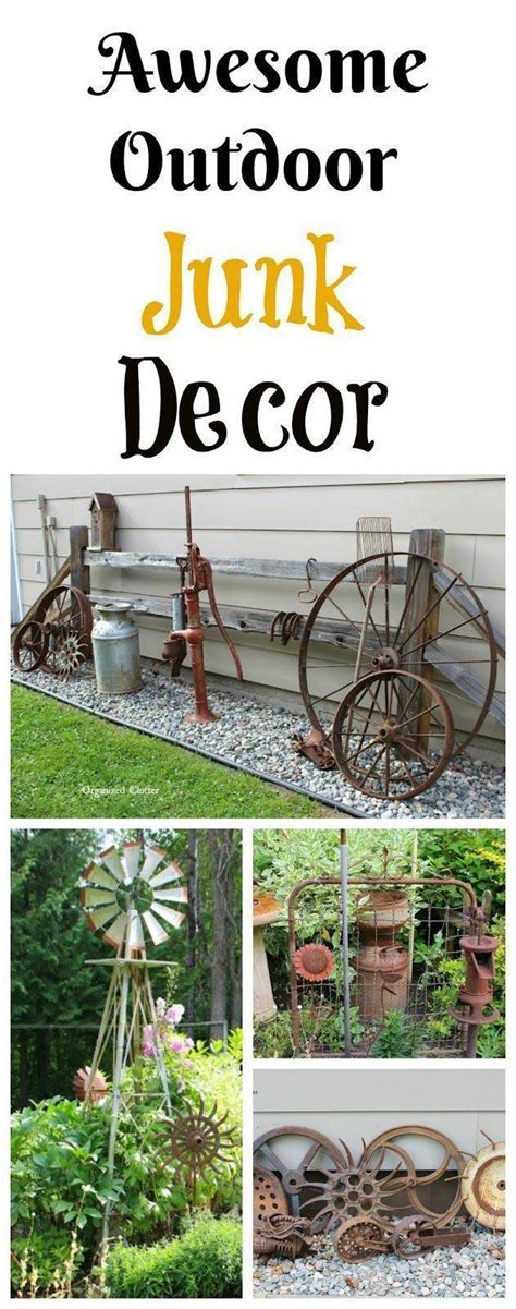 21 Funny Garden Junk Art Ideas To Try This Year Sharonsable