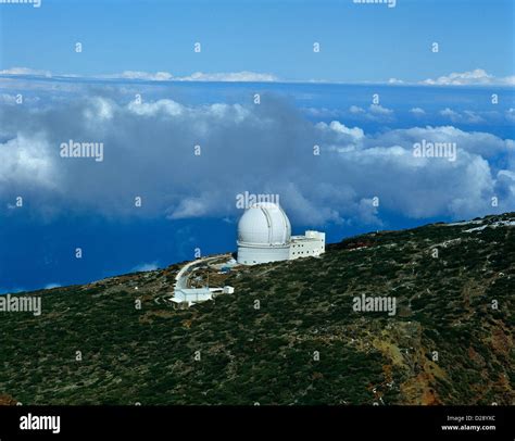 Astronomical Observatory La Palma Stock Photo Alamy