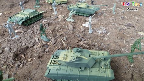 Plastic Toy Army Tanks For Kids 16 Tanks Youtube