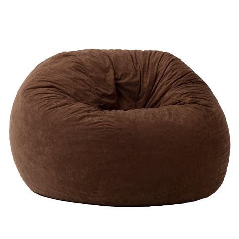 Bean bag chairs aren't just for children or teens. Oversize Bean Bag Chair Large Adult Brown Dorm