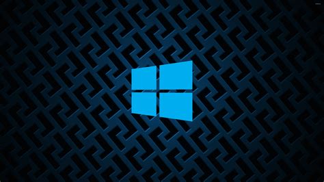 Windows 10 Logo Background 1920x1080 Download Hd Wallpaper Images