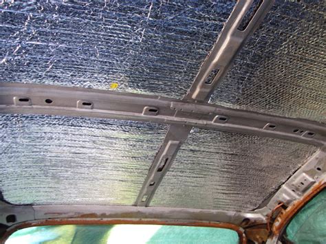Upgrade The Ceiling Insulation Before The Headliner Goes In Chevelle