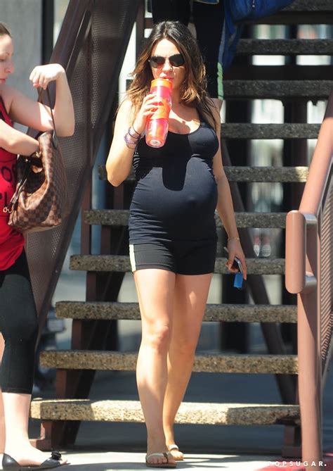 Pregnant Mila Kunis Pictures On Her Birthday Popsugar Celebrity Photo 1