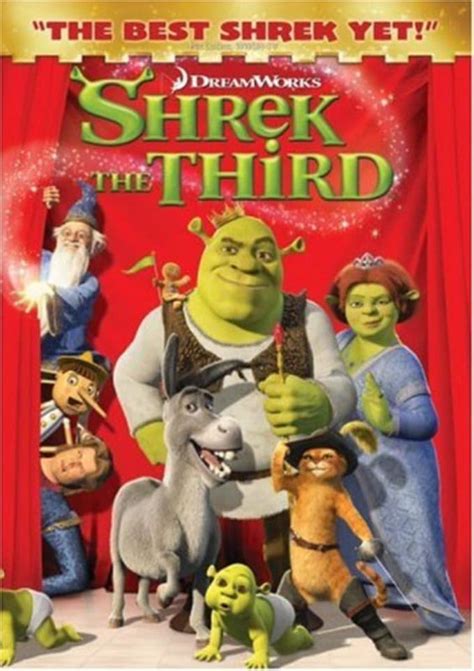 Shrek The Third Dvd 2007 Dreamworks Animated