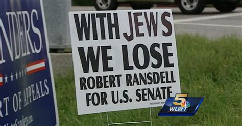 Anti Semitic Candidate Aims For Us Senate Seat