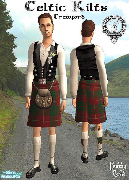 The Sims Resource Simply For Guys Clan Kilts Crawford