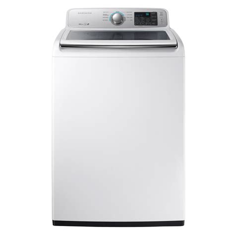 Samsung Wa45m7050aw 45 Cu Ft High Efficiency Top Load Washer In