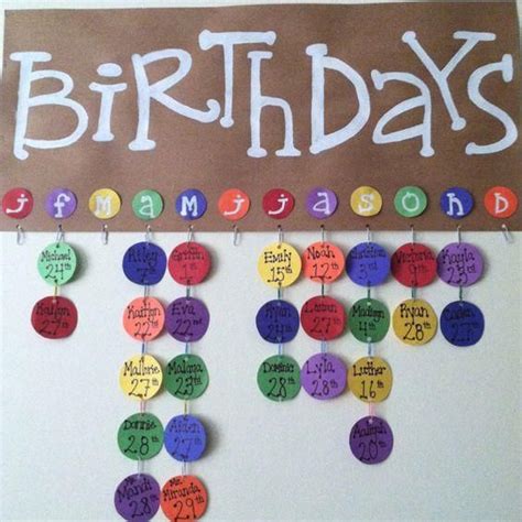 Best 25 Preschool Birthday Board Ideas On Pinterest Classroom