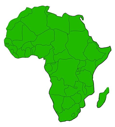 Carte Afrique Photo Stock Libre Public Domain Pictures