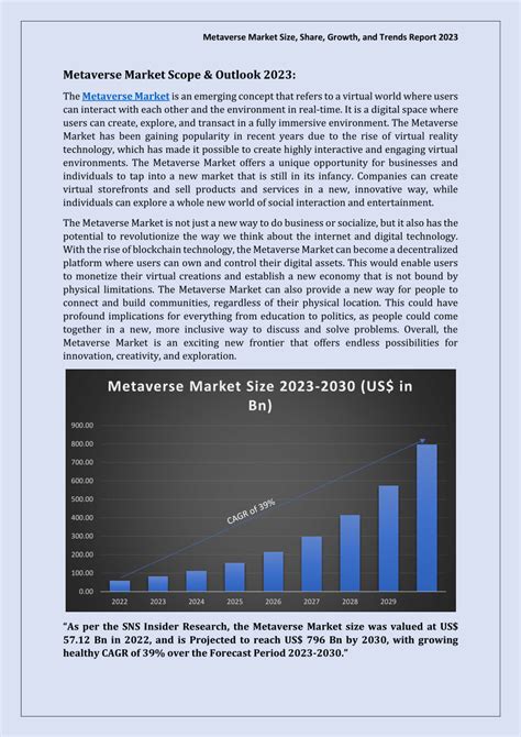 Pdf Metaverse Market Size Share Growth And Trends Report
