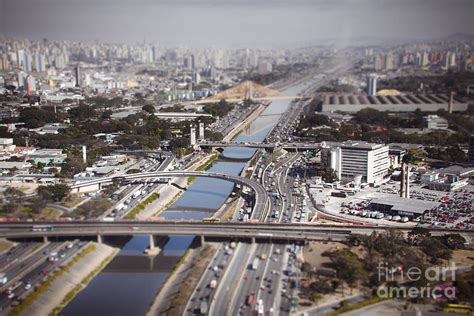 Aerial View Of Sao Paulo Photograph By Ricardo Lisboa Fine Art America