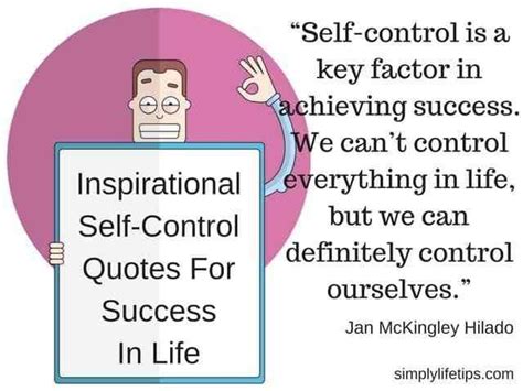 21 Inspirational Self Control Quotes For Success In Life Self Control