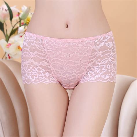 2017hot Womens Sexy Lace Panties Seamless Cotton Breathable Panty