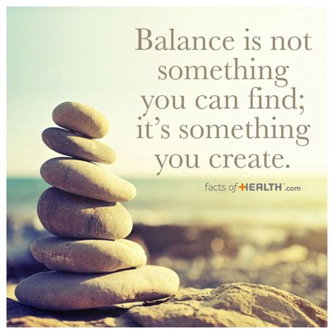 Balance Inspirational Quotes Motivation Health Spirit Board