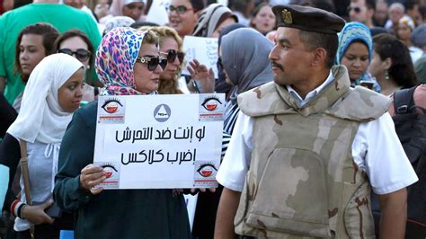 Egyptian Women Protest Against Sexual Harassment Al Arabiya English
