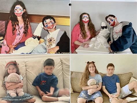 Maybe you would like to learn more about one of these? Twins Recreate Childhood Photos As Gift For Parents