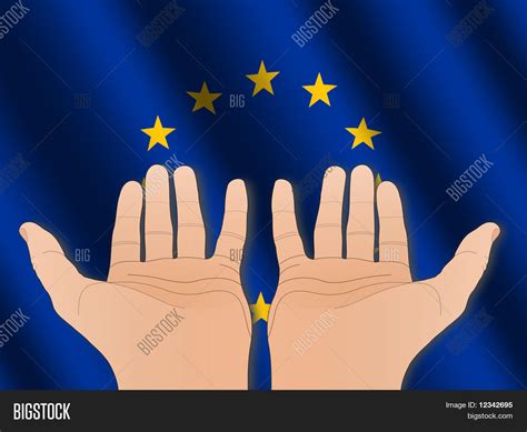 Two Hands Palms Facing Image And Photo Free Trial Bigstock