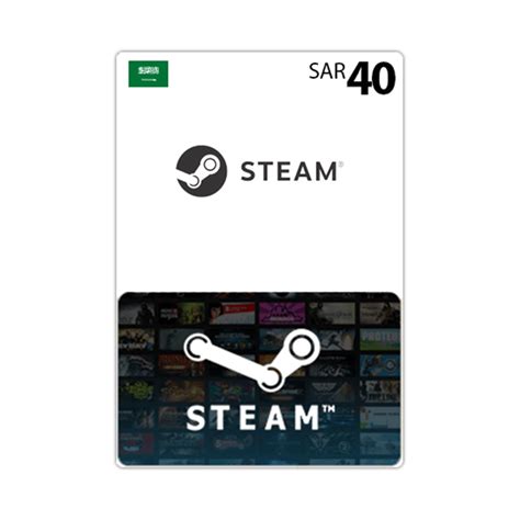 Saudi 40sar Steam Wallet Cards Email Delivery