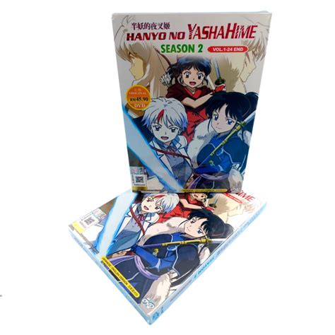 Dvd Anime Hanyo No Yashahime Season 2 Vol1 24 End Eng Dubbed