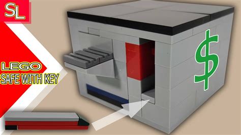 How To Build A Lego Safe With A Key Easy Tutorial Youtube