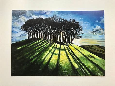 Nearly Home Trees Cornwall High Quality Giclée Fine Art Print Etsy