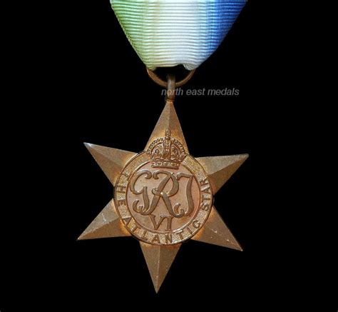 Ww2 Atlantic Star Medal British Badges And Medals