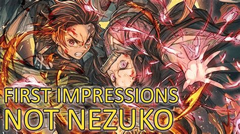 Granblue Fantasy First Impressions On Tanjiro Nezuko Zenitsu And