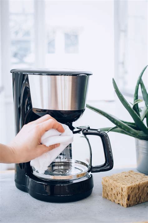 For more serious stains, wash the pot as thoroughly as possible and make sure it is free of any baking soda or other cleaning product residue. How To Clean A Coffee Maker For A Better-Tasting Brew ...