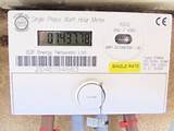 Pictures of Reading A Digital Electricity Meter