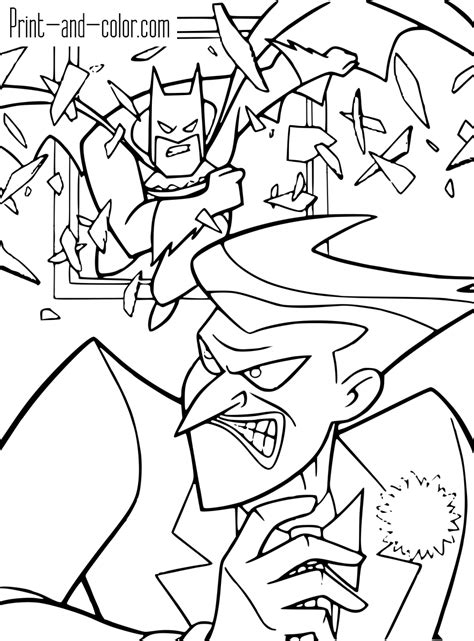 Printable cartoon coloring pages sandboxpaper co. Batman coloring pages | Print and Color.com