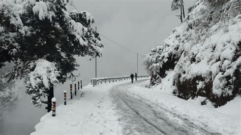 Uttarakhand Receives Heavy Snowfall In Chardham And Other