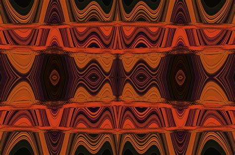 Sectioned Wave Pattern In Orange Free Stock Photo Public Domain Pictures