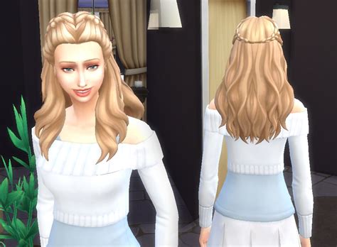 My Sims 4 Blog Creative Braids Hair For Females By Kiara24